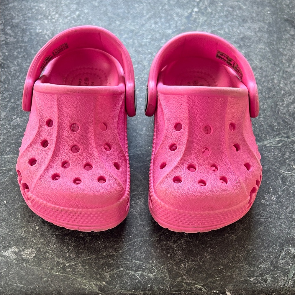 CROCS Kids Vibrant Pink Water Shoes